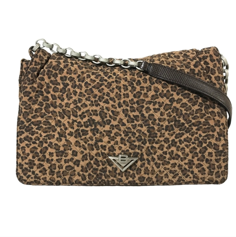BOTTEGA VENETA NYLON SHOULDER BAG LEOPARD DESIGN 10139701025 MAC - Picture 2 of 13